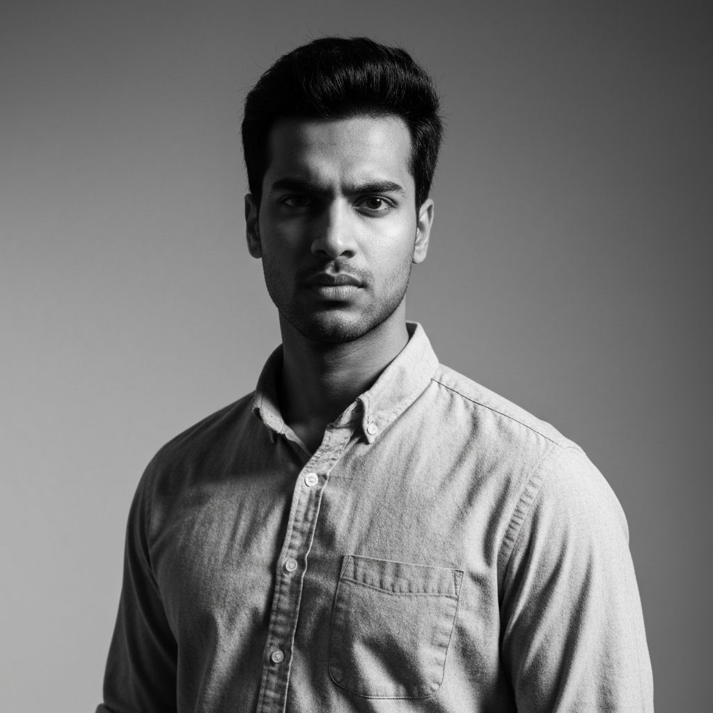 Portrait of Mirza Saarim Baig